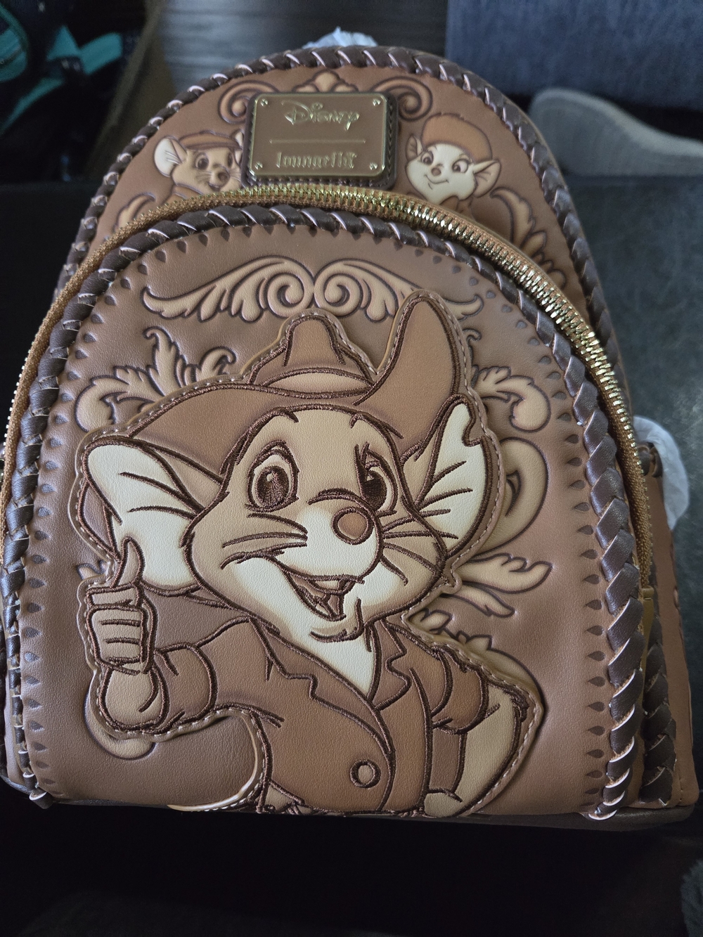 Loungefly Rescuers Down Under Disney Mini Backpack